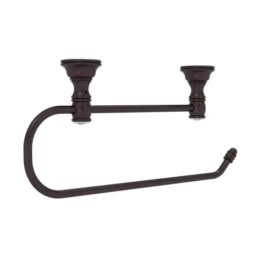 Carolina Crystal Collection Under Cabinet Paper Towel Holder - Antique Bronze {1}