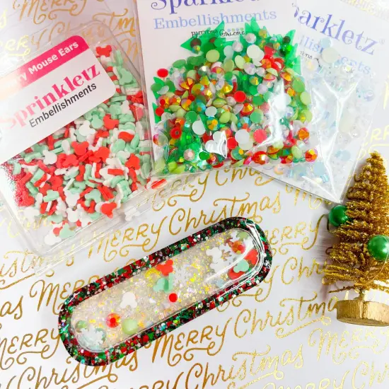 Buttons Galore Colorful Polymer Clay Embellishments for Craft Scrapbooks Cardmaking (Saint Nick, 1,800 Pieces - 36 Grams) {4}