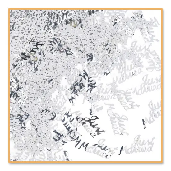 Just Married Confetti (Pack of 6) {1}