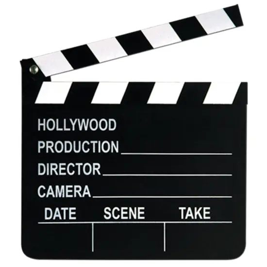 Movie Set Clapboard (Pack of 12) {1}