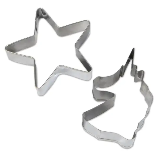 Unicorn Cookie Cutters, (Pack Of 12) {1}