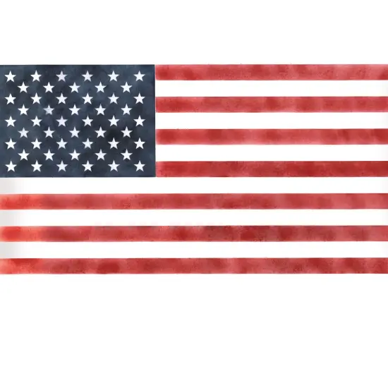 10-Inch American Flag Wall Stencil | 3107A by Designer Stencils | Pattern Stencils | Reusable Stencils for Painting | Safe & Reusable Template for Wall Decor | Try This Stencil Instead of a Wallpaper | Easy to Use & Clean Art Stencil Pattern {2}