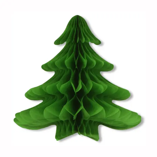 Tissue Hanging Christmas Tree (Pack of 6) {1}