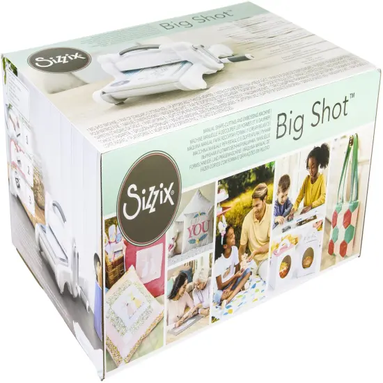 Sizzix Big Shot Machine-White W/Gray {2}