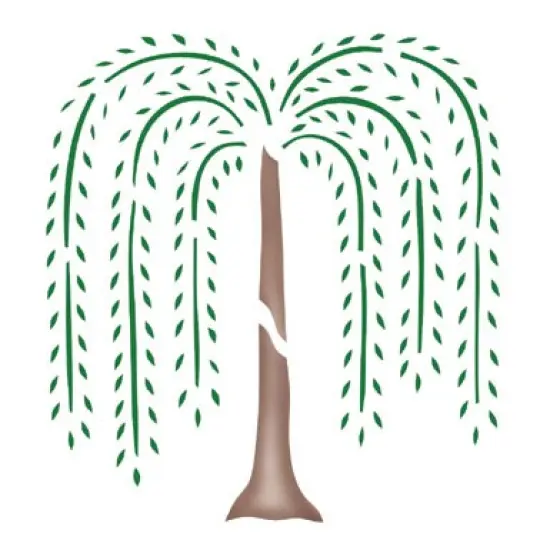 Tree of Life Wall Stencil | 282A by Designer Stencils | Animal & Nature Stencils | Reusable Art Craft Stencils for Painting on Walls, Canvas, Wood | Reusable Plastic Paint Stencil for Home Makeover | Easy to Use & Clean {2}