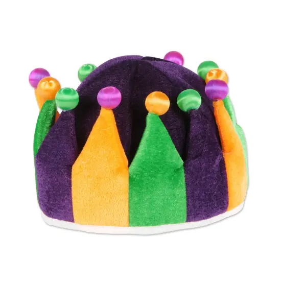 Plush Jester Crown, (Pack of 6) {1}