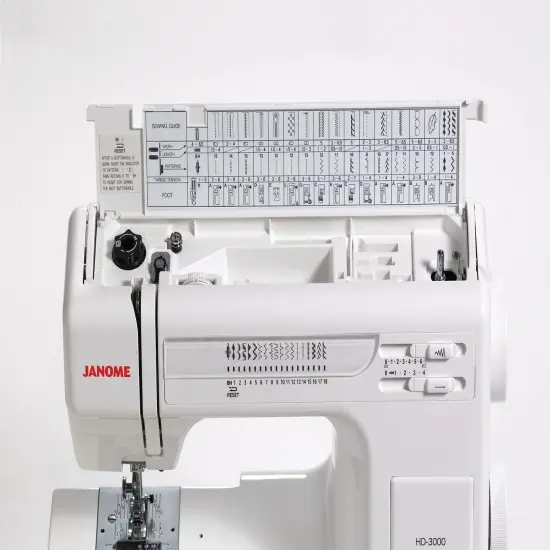 Janome HD3000 Heavy Duty Mechanical Sewing and Quilting Machine {2}