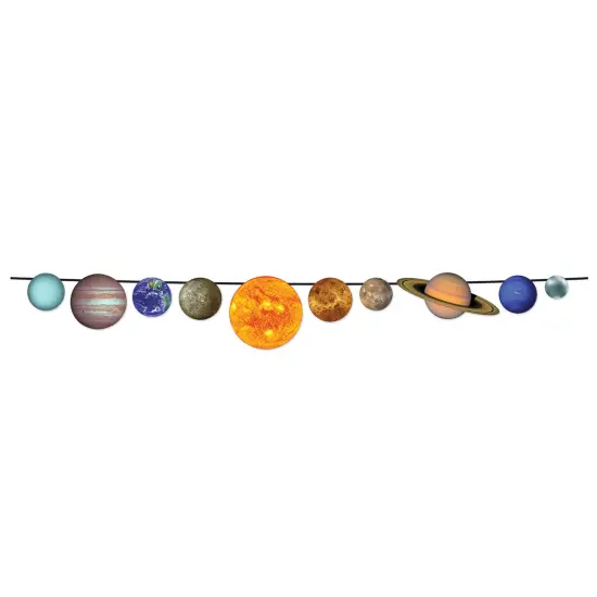 Solar System Streamer, (Pack Of 12) {1}