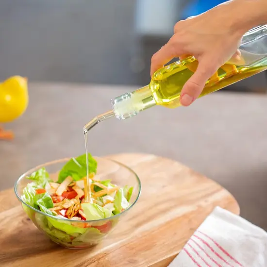 Chef Craft 2pc Plastic Bottle Pourer Set with Caps - Great for Wine, Olive Oil and Other Bottles {3}