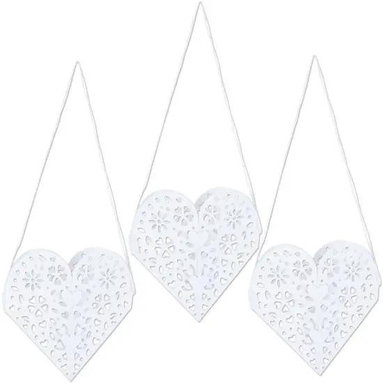 3-D Die-Cut Hearts (Pack of 12) {1}