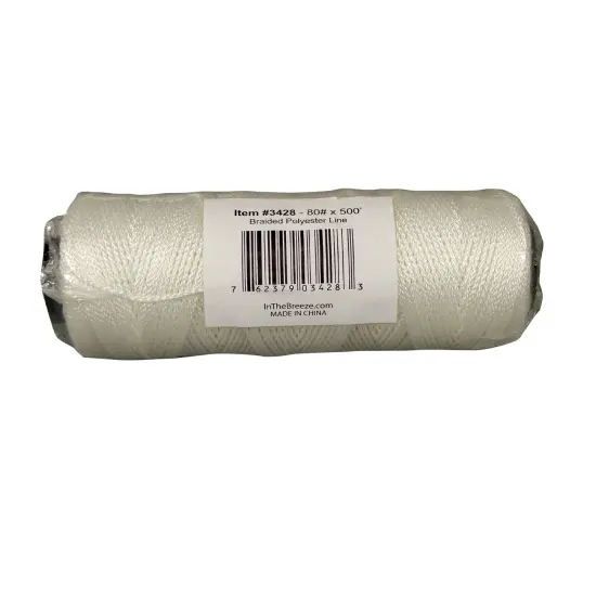 In the Breeze Bulk Braided Kite Line, 80 lb x 500' {1}