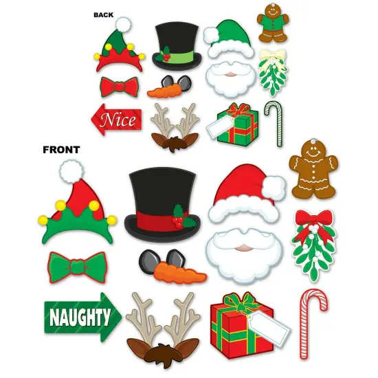 Christmas Photo Fun Signs (Pack of 12) {1}