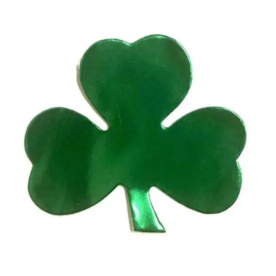 Foil Shamrock Cutout (Pack Of 24) {1}