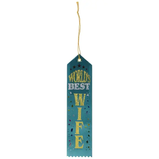 World's Best Wife Award Ribbon (Pack of 6) {1}