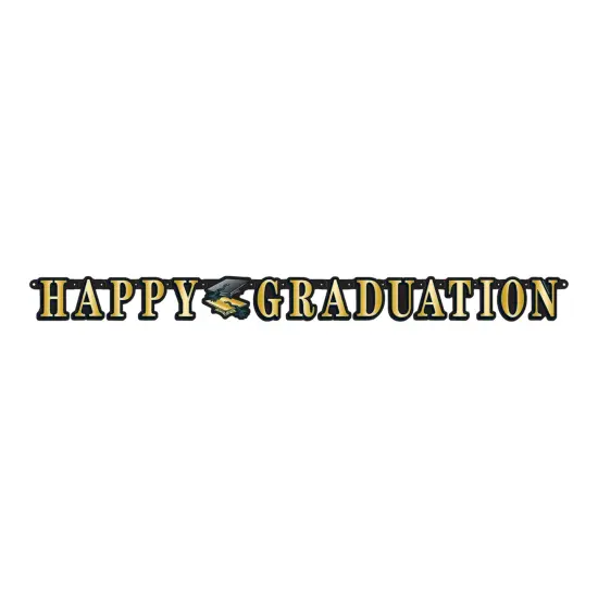 Happy Graduation Streamer, (Pack of 12) {1}