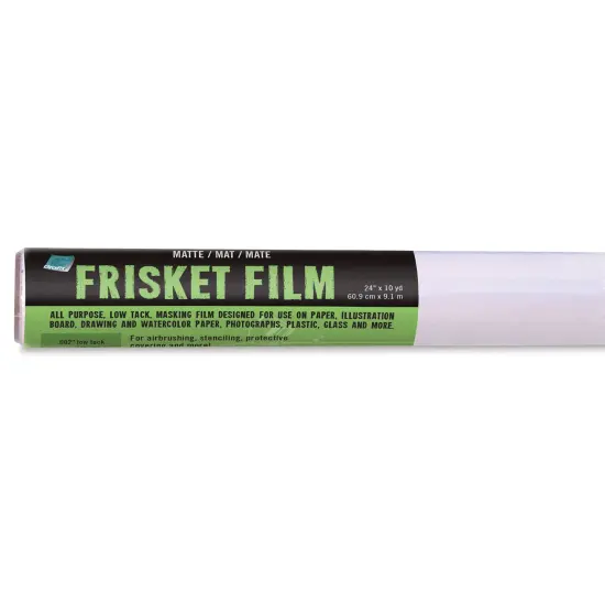 Grafix All-Purpose Frisket Film - Roll, 24" x 10 yds, Matte, Low Tack {1}