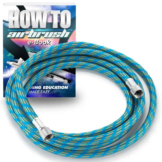 PointZero Braided Airbrush Air Hose 1/8 {4}
