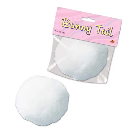 Plush Bunny Tail (Pack of 12) {1}