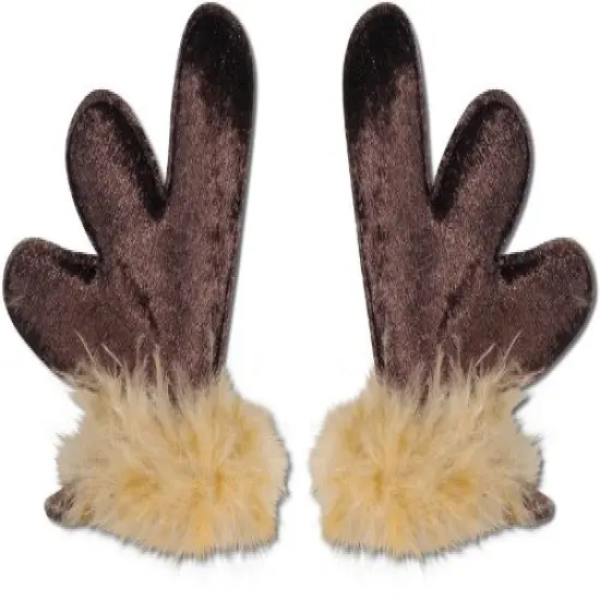 Antler Hair Clips (Pack of 12) {1}