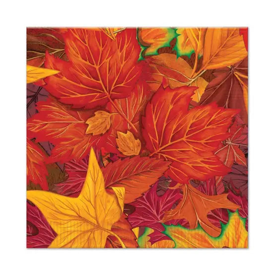 Fall Leaf Beverage Napkins (Pack of 12) {1}