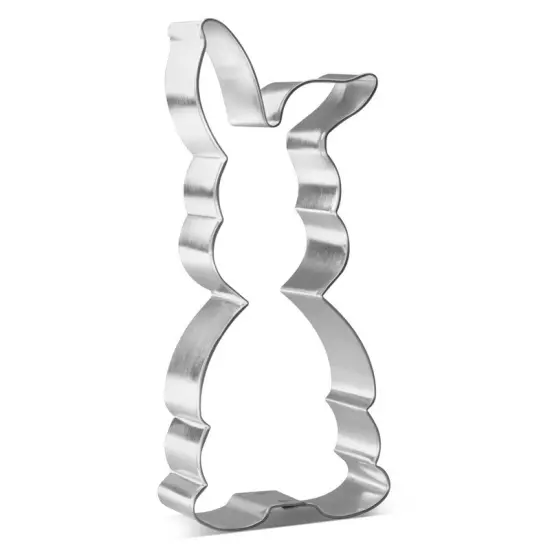 Chocolate Easter Bunny Cookie Cutter 5 in, CookieCutter.com, Tin Plated Steel, Handmade in the USA {1}