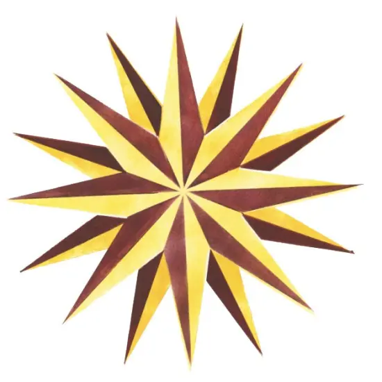 Starburst Wall Stencil | 2909 by Designer Stencils | Pattern Stencils | Reusable Stencils for Painting | Safe & Reusable Template for Wall Decor | Try This Stencil Instead of a Wallpaper | Easy to Use & Clean Art Stencil Pattern {1}