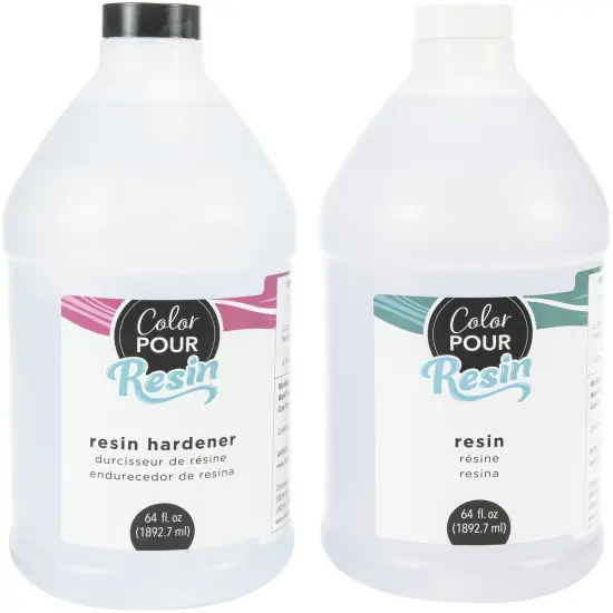American Crafts Color Pour Resin & Hardener 2/Pkg-64oz Each {3}
