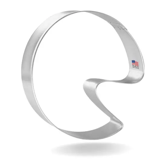 Artist Pallete Cookie Cutter 4 in, CookieCutter.com, Tin Plated Steel, Handmade in the USA {1}