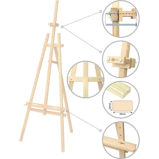 ROSA Studio Wooden Easel, #41, Lira {2}