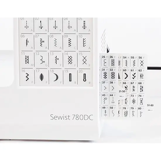 Janome Sewist 780DC Computerized Sewing Machine {4}