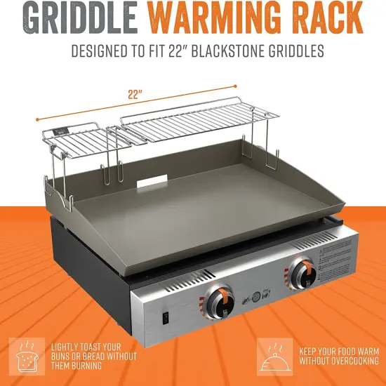 Yukon Glory Griddle Warming Rack: 22" {3}
