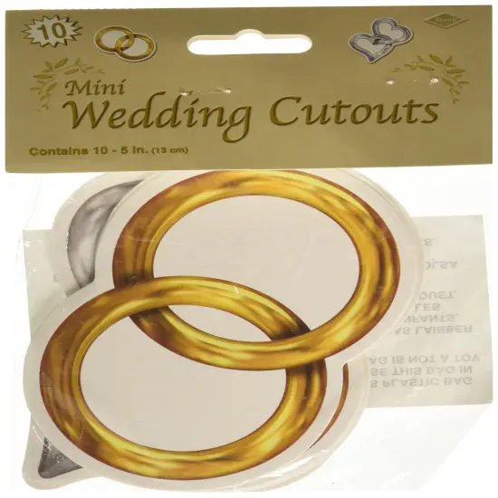 Mini Wedding Cutouts (Pack of 24) {1}