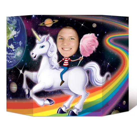 Unicorn Photo Prop, (Pack Of 6) {1}