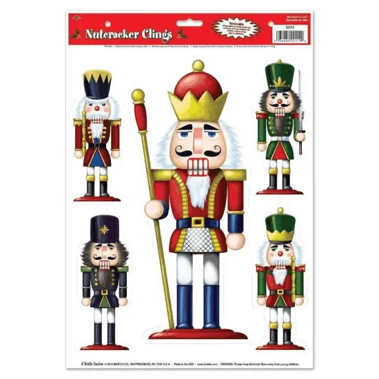 Nutcracker Clings (Pack of 12) {1}
