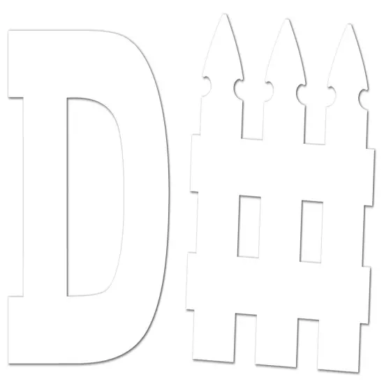 D-Fence Cutout Set (Pack of 12) {1}