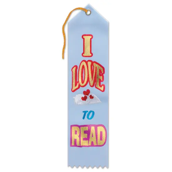 I Love To Read Award Ribbon (Pack of 6) {1}