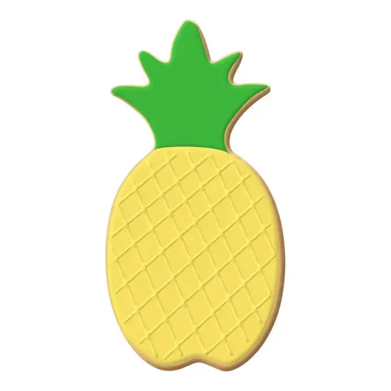 Tropical Pineapple Cookie Cutter 5 in, CookieCutter.com, Tin Plated Steel, Handmade in the USA {3}