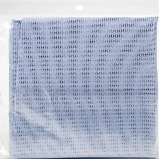 Design Works Gold Quality Aida 14 Count 20"X30"-Light Blue {3}