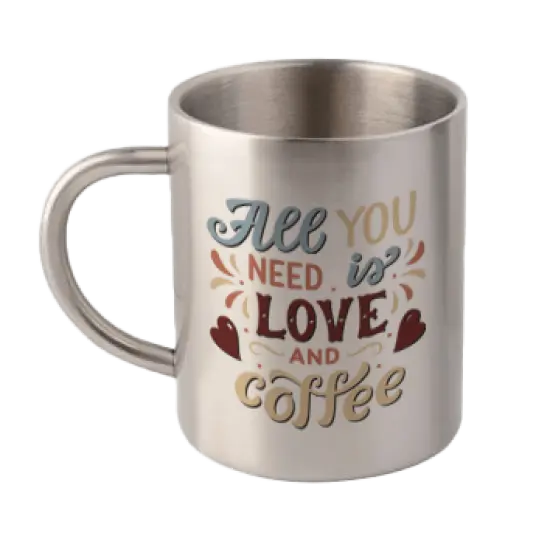 15oz Stainless Steel Mug {2}