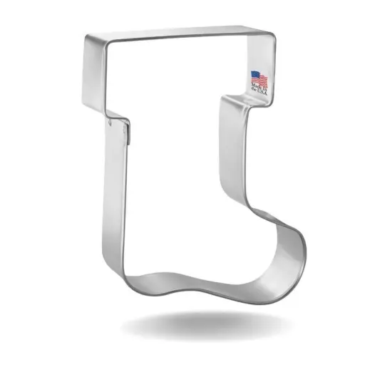 CookieCutter.com 3.75 in Stocking Cookie Cutter Cookie Cutter Shapes Made in USA,  {1}