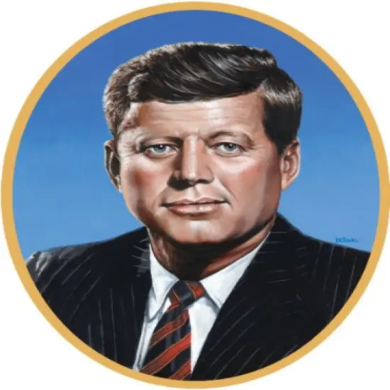 John F Kennedy Cutout (Pack of 12) {1}