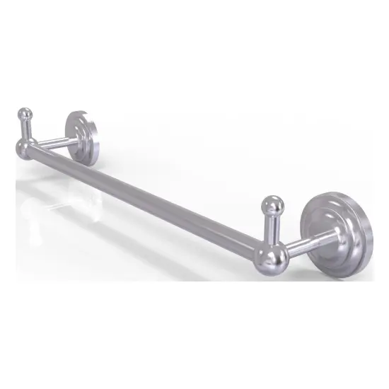 Prestige Que New Collection 36 Inch Towel Bar With Integrated Hooks - Pqn-41-36-Peg-Sch {1}