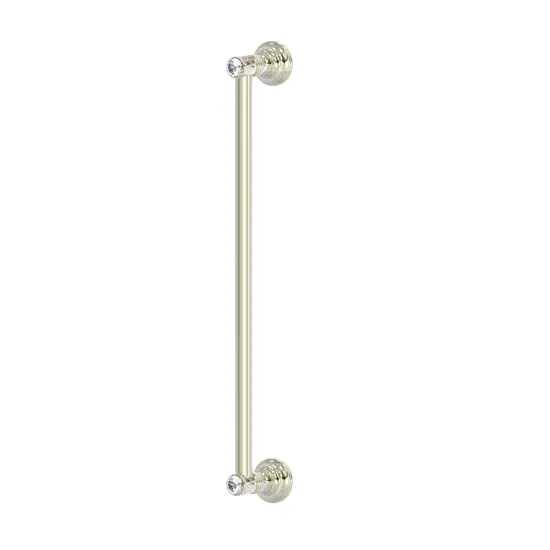 Carolina Crystal Collection 18 Inch Refrigerator Pull - Polished Nickel {1}