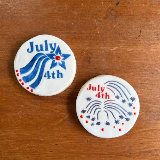 4th of July Cookie Stencil Set | C432 by Designer Stencils | Baking Stencils for Royal Icing, Airbrush, Dusting Powder | {4}