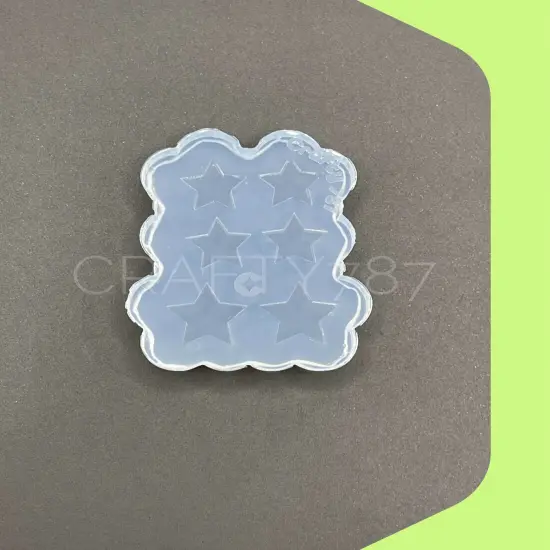Star Studs Silicone Mold {4}