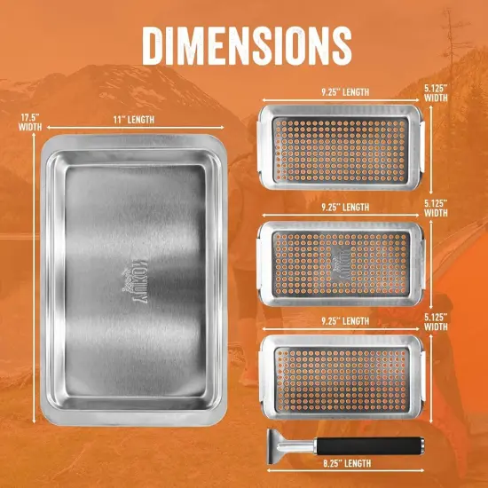 Yukon Glory Grill 'N Serve Set {4}