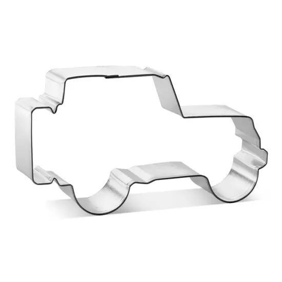 Off-Road SUV Cookie Cutter 4.25 in, CookieCutter.com, Tin Plated Steel, Handmade in the USA {1}