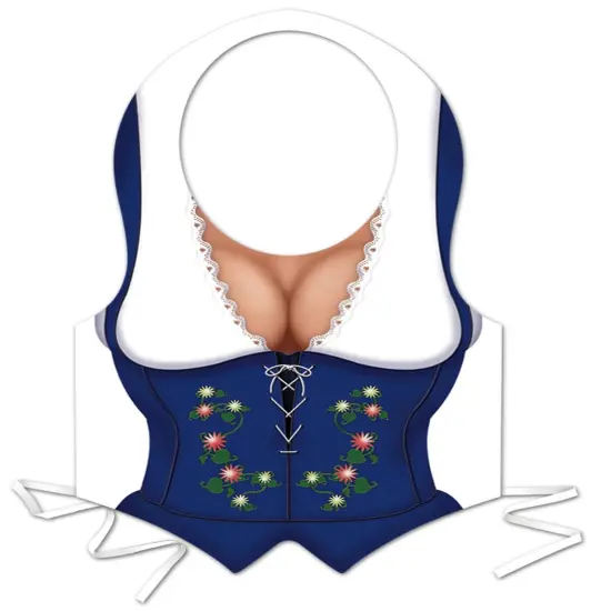 Pkgd Plastic Fraulein Vest (Pack of 24) {1}