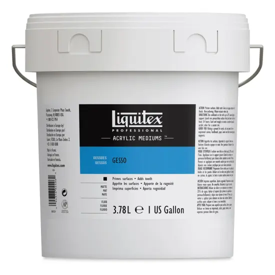 Liquitex Acrylic Gesso - White, Gallon {1}