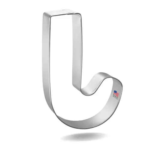 Candy Cane Cookie Cutter 4.75 in, CookieCutter.com, Tin Plated Steel, Handmade in the USA {1}